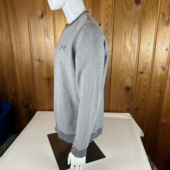 Under Armour UA Mens Crewneck Pullover Sweatshirt Cold Gear Athletic Sports XL - Picture 5 of 10